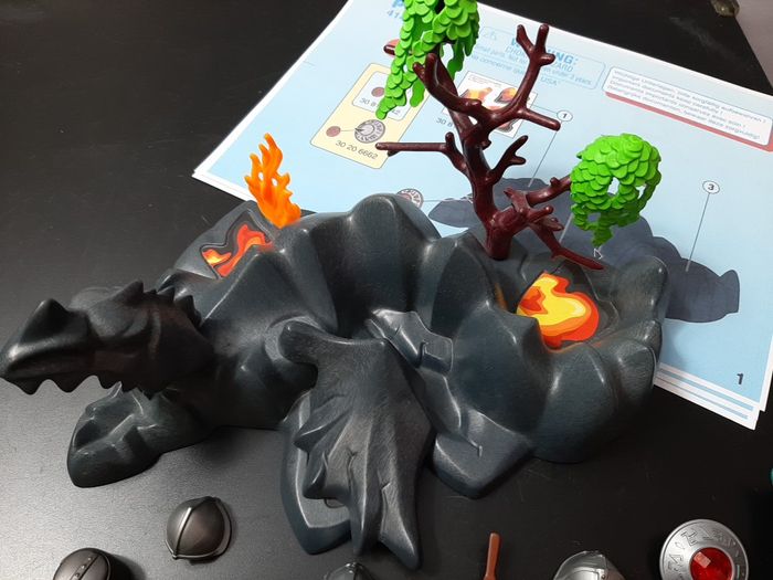 Playmobil knights 4147 CompacSet Chevaliers Dragons + 2 chevaiers - photo numéro 2