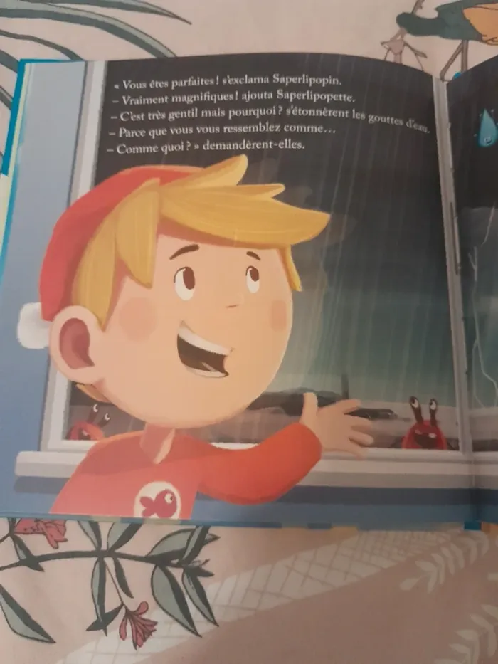 livre "comme deux gouttes d'eau " - photo numéro 3