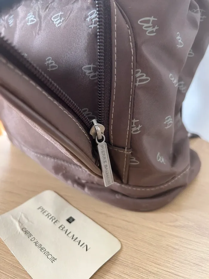 Sac à dos Pierre Balmain - Authentique & Vintage - photo numéro 4