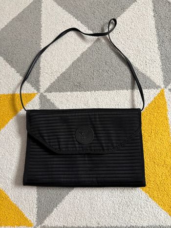 Pochette à bandoulière vintage couleur noir