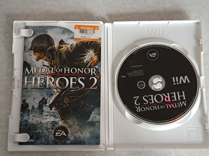 Medal of Honor Heroes 2 Wii Notice incluse - photo numéro 3