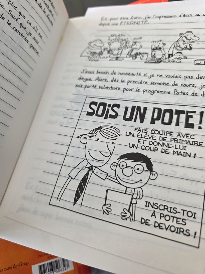 Lots de livres journal d'un dégonflé  etat neuf - photo numéro 7