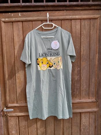 Chemise de nuit roi lion M