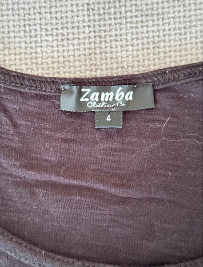 T-shirt manches courtes marron - photo numéro 7