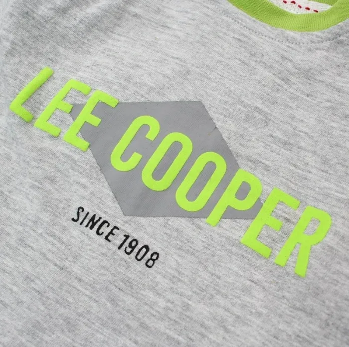 Ensemble 3 pièces Lee Cooper blouson capuche jeans t-shirt neuf 6 mois - photo numéro 5