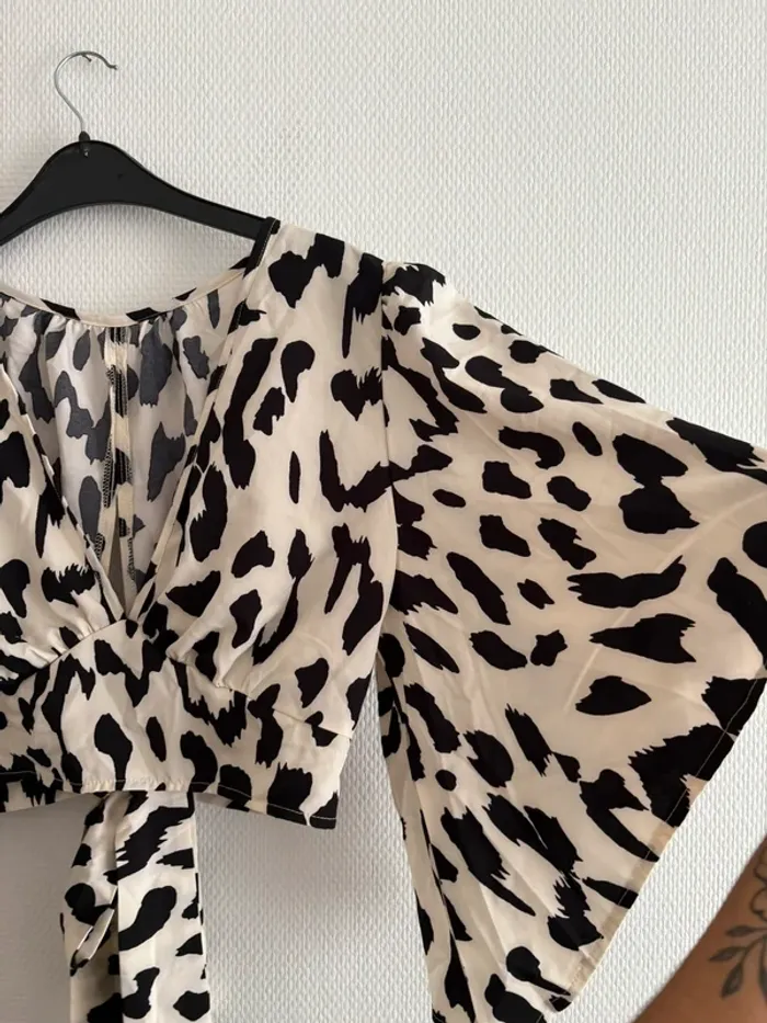 Blouse courte fluide - photo numéro 4