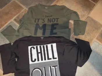 2 T-shirt longue manche
