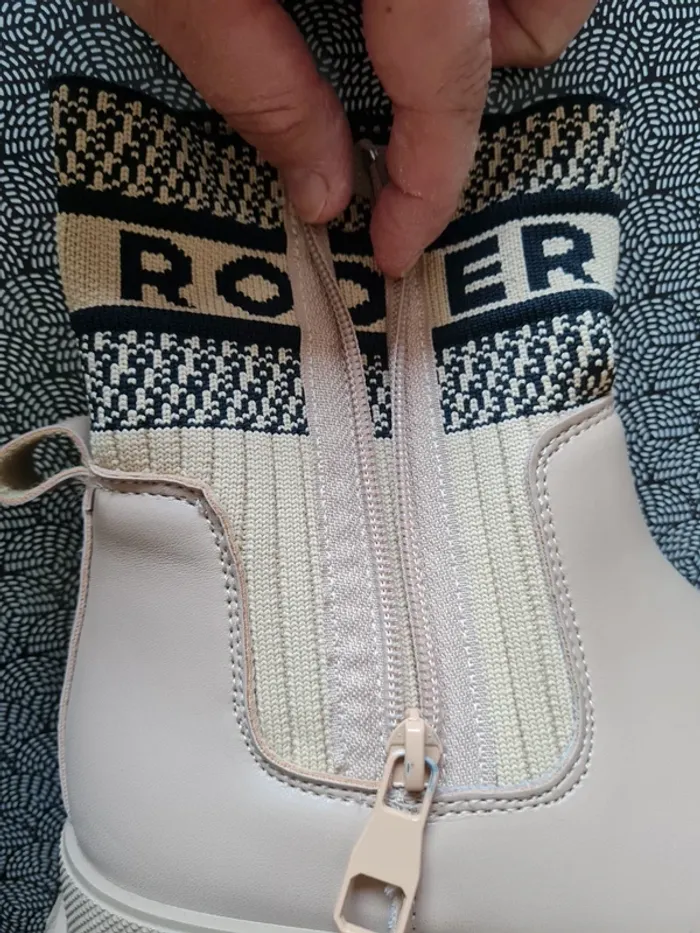Bottines taupe rodier - photo numéro 5