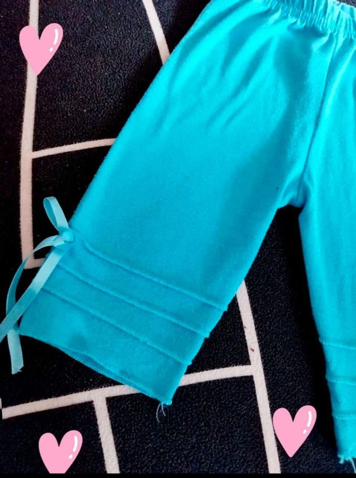 Legging bleu 2ans - photo numéro 2
