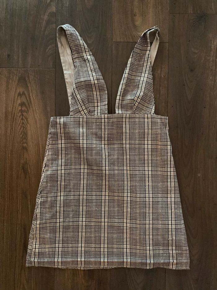 Robe à carreaux zara