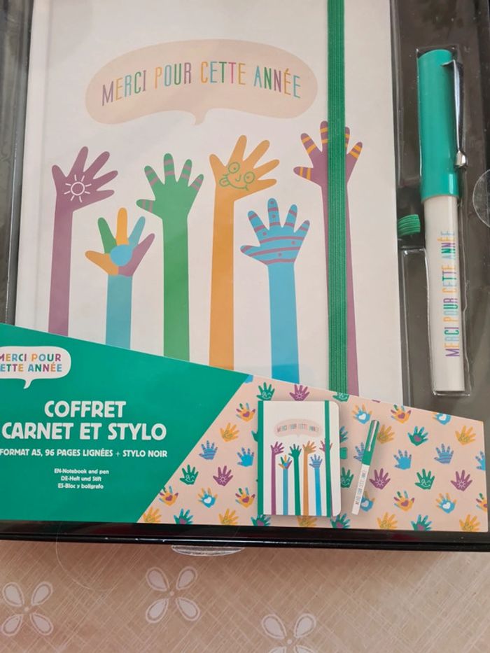 Coffret carnet et stylo - photo numéro 3