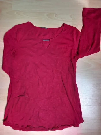 Haut manche longues bordeaux Taille 36/38