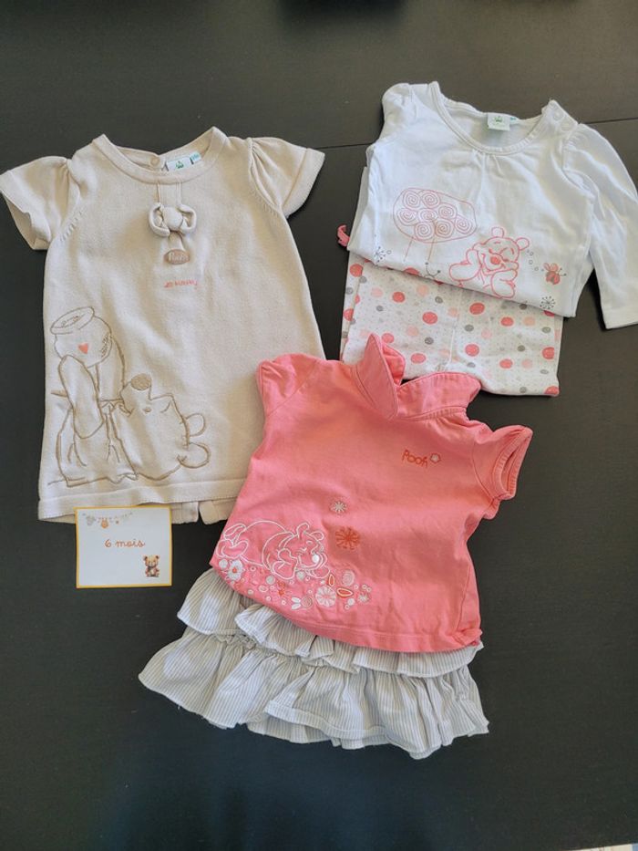 Lot d'ensembles Winnie 6 mois