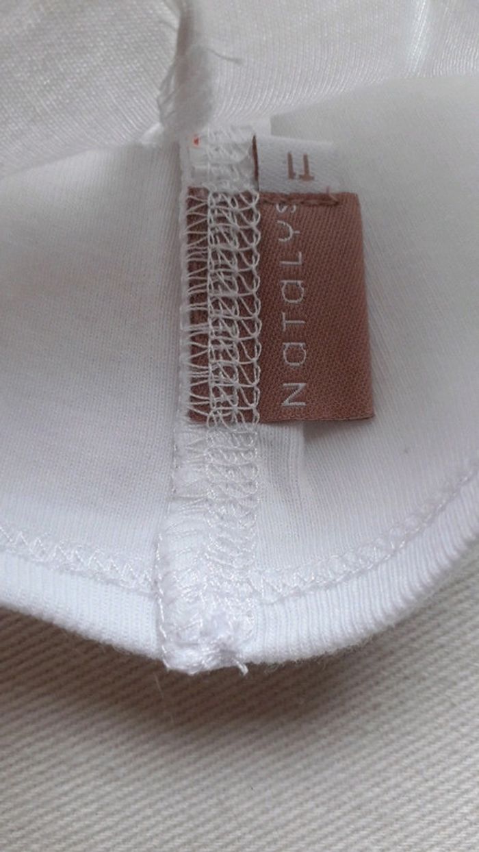 Nathalys bonnet de naissance prema blanc taille 1 - photo numéro 2