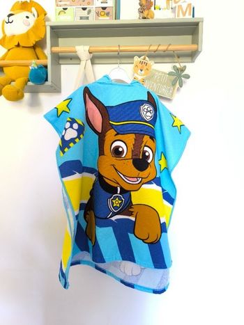 Cape de bain pat patrouille