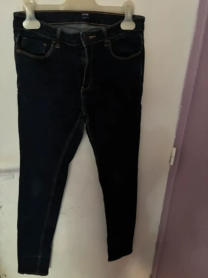 Jeans bleu foncé skinny fit, 36, Kiabi. - photo numéro 3