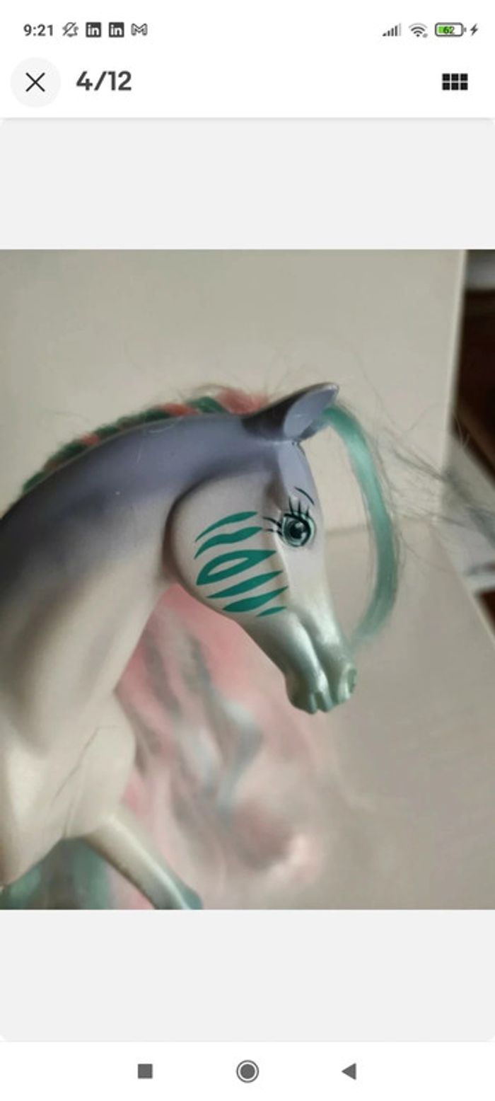 Horse kenner fashion star fillies anya  rare #geektradefashionstarfillies - photo numéro 4