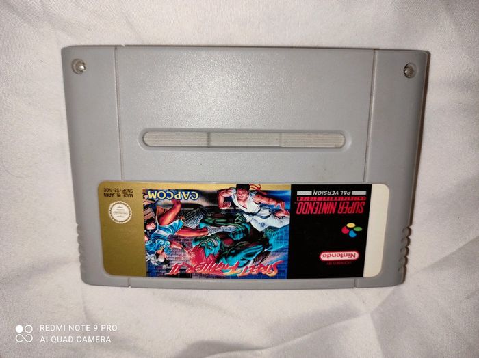 Street fighter super Nintendo - photo numéro 1
