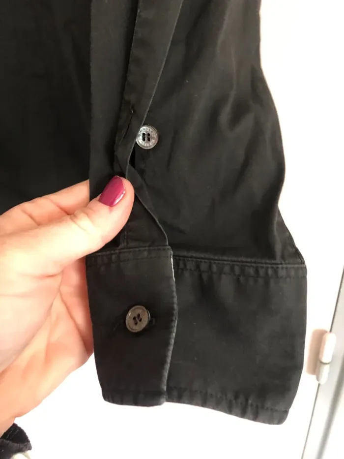 Chemise noire Burberry T.42 - photo numéro 4