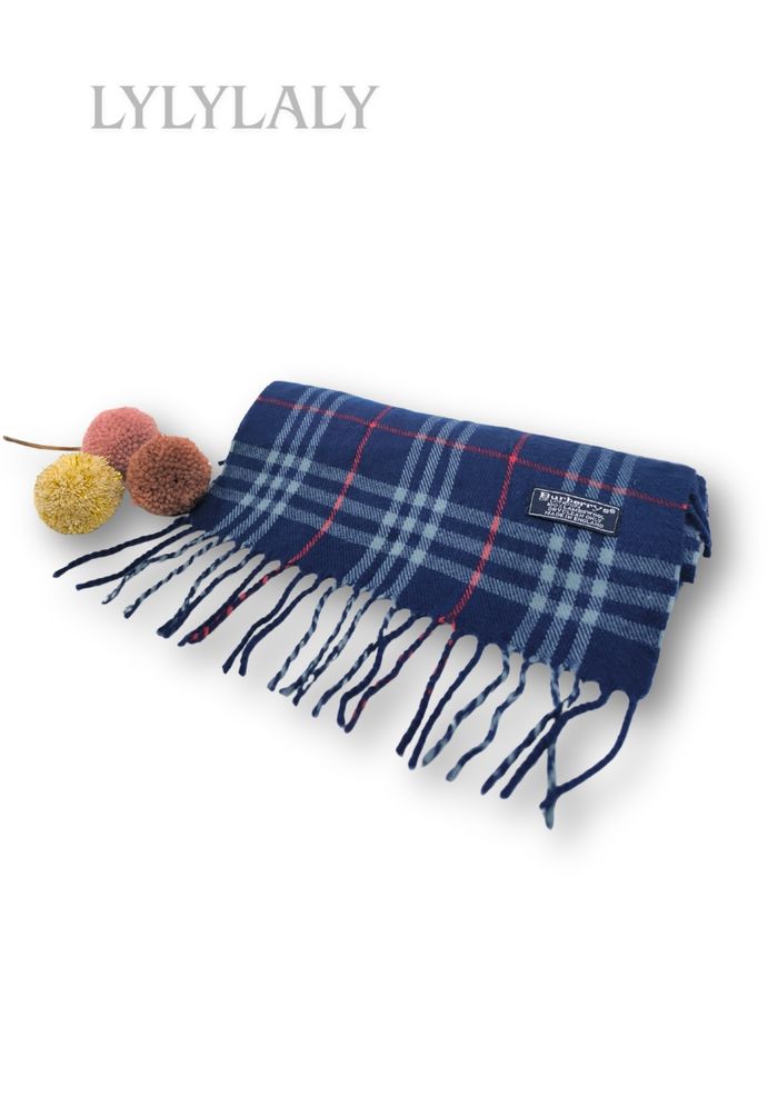 💙 Écharpe Burberrys vintage bleue – Authentique Made in England - photo numéro 2