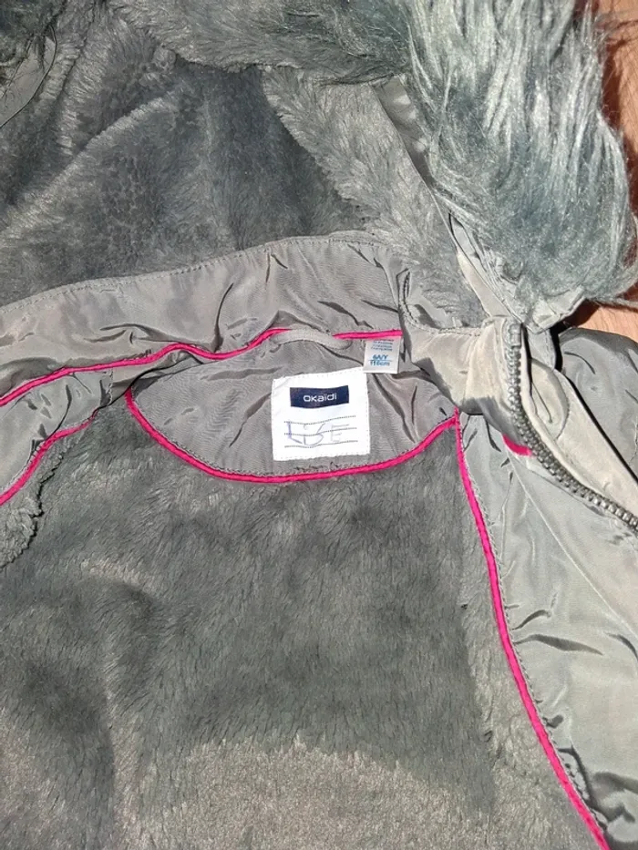 Manteau doublé 6ans okaidi - photo numéro 3