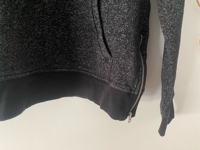 H&M Pull col relevé noir/gris Taille 38 - photo numéro 3