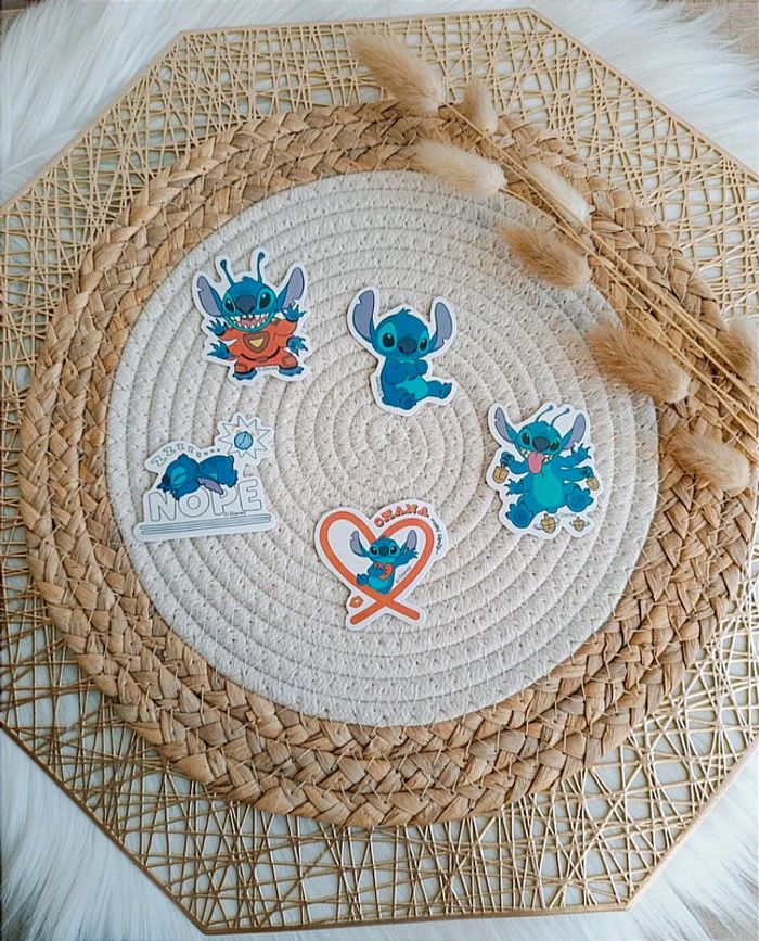 💐 Lot stitch accessoires stickers neufs 💐 - photo numéro 3