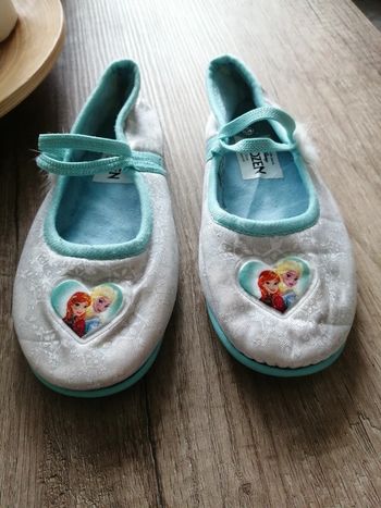 Pantoufles fille "La reine des neiges"