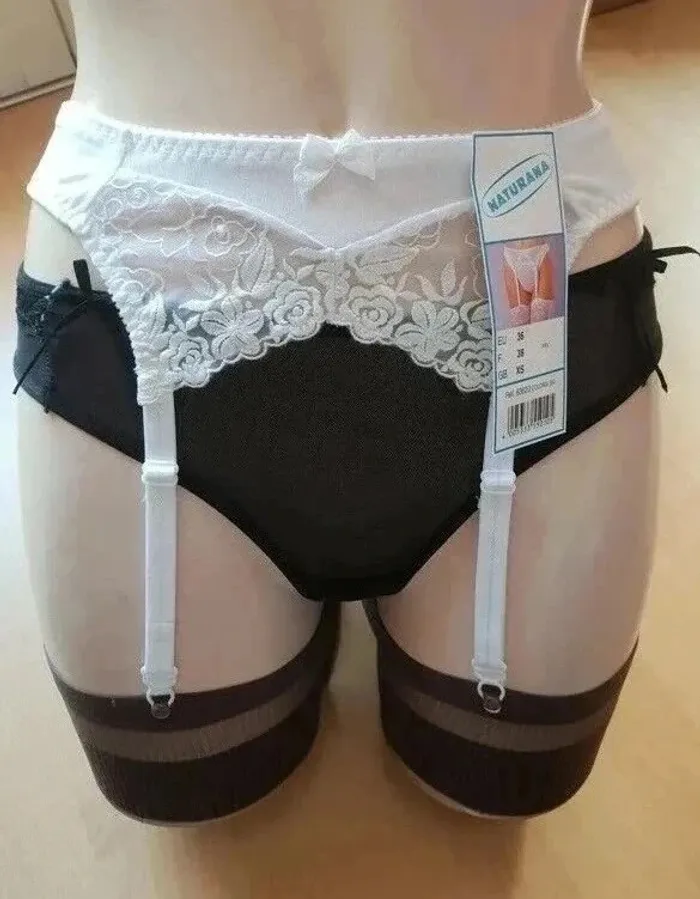 Porte-jarretelle T38,40,42 - Lingerie taille S,M,L