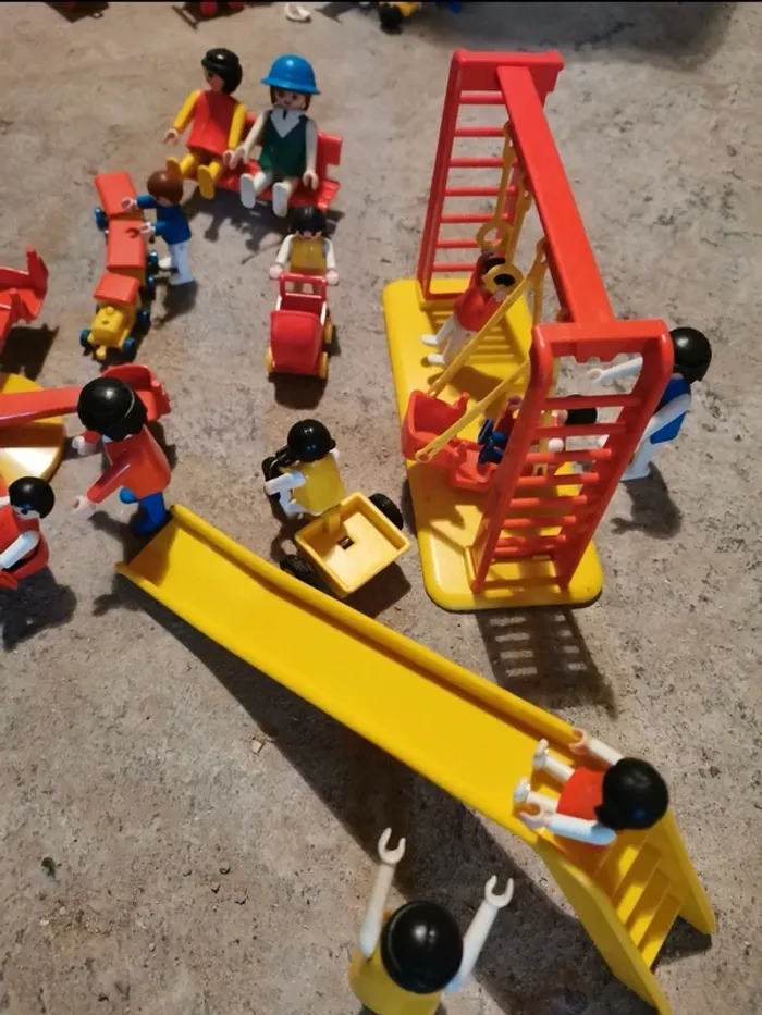 Playmobil parc de jeux ancien - photo numéro 3