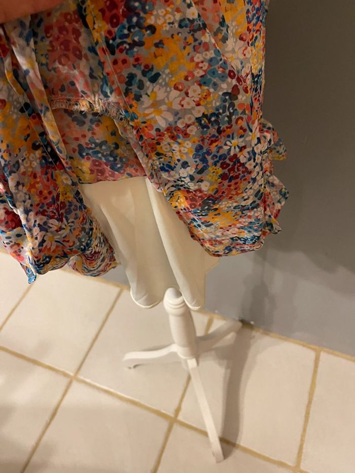 Robe fleurie Zara 36 - photo numéro 5