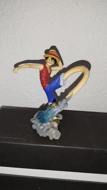 Figurine One Piece Mugiwara Monkey D Luffy Attack motions Figures rare