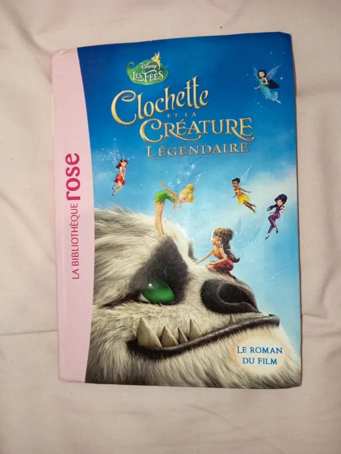 Livre clochette et la créature légendaire