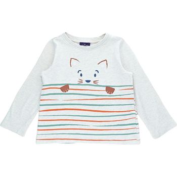 T-Shirt à manches longues 3 ans en coton Sergent Major
