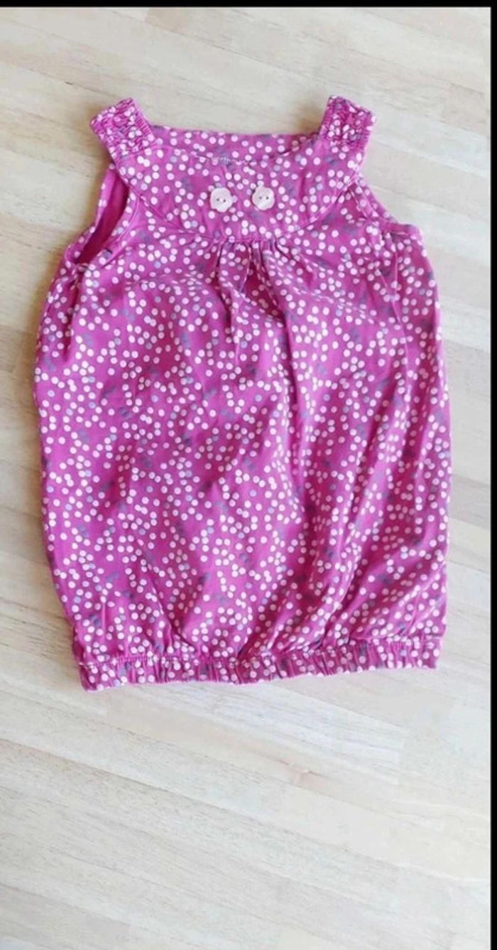 Robe  été  18-24mois  rose