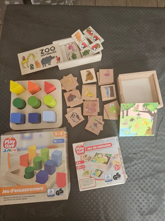 Lot de jeux en bois - photo numéro 5