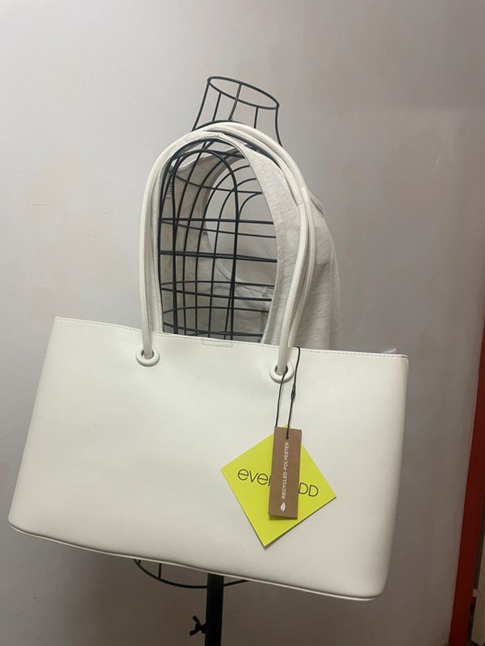 Sac de très grande marque 🌷 Sac à main blanc zalando Even&odd - photo numéro 2
