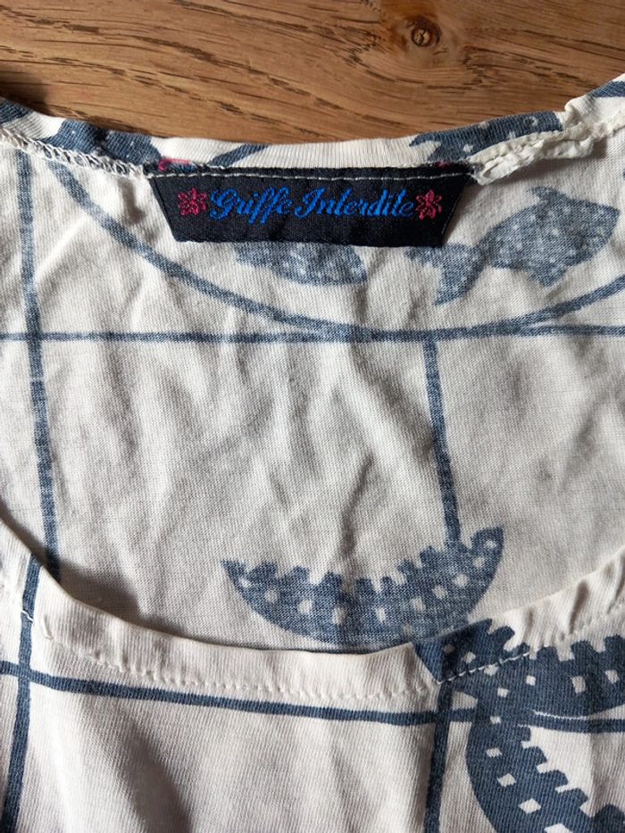 Tee-shirt débardeur polyamide T40 Griffe interdite Paris - photo numéro 2