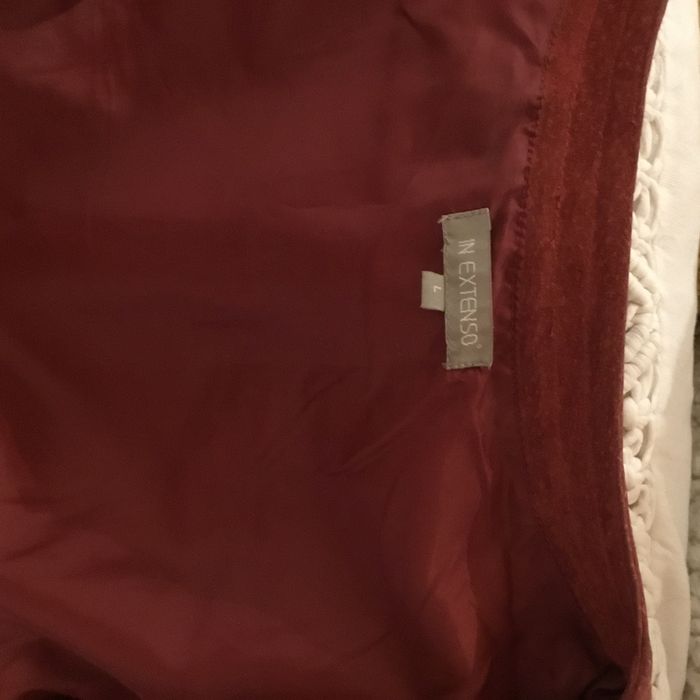 Blouson femme en daim rose foncé - photo numéro 8