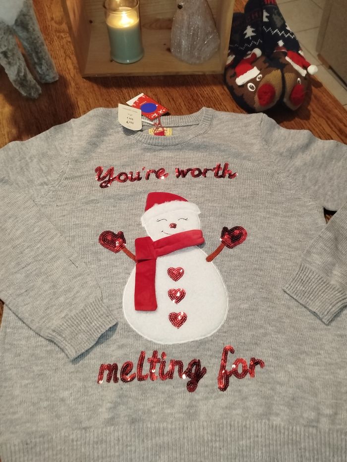 Pull de Noël mixte T.L - photo numéro 9