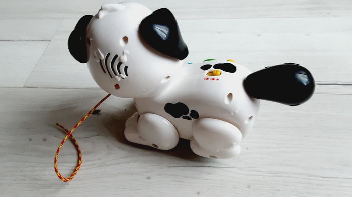Jeu jouet d’éveil enfant bébé Vtech 1 2 3 p’tit dalmatien à tirer - photo numéro 3