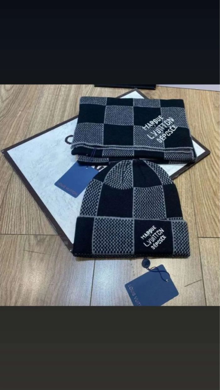 Bonnet + écharpe Lv