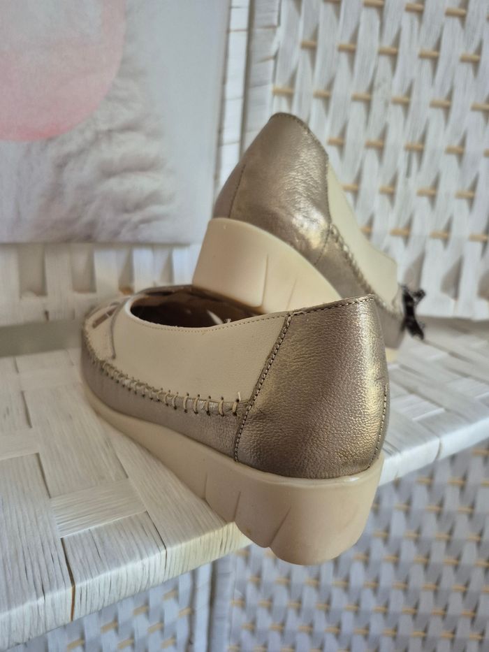 💕joli Mocassins cuir Pedi Relax T38 femme Neufs avec boîte💕 - photo numéro 8