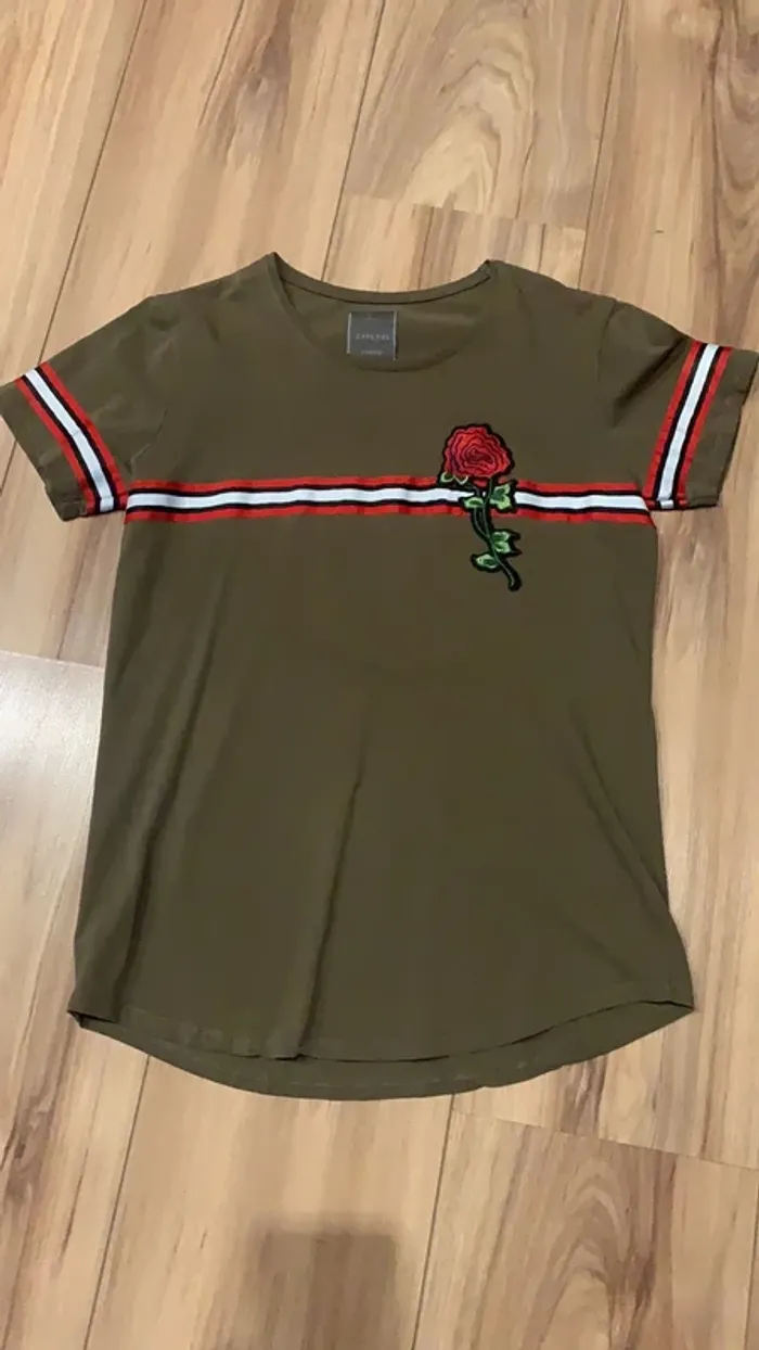 Tee-shirt homme kaki