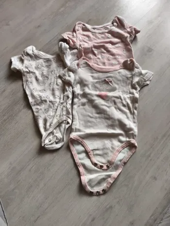 Bodies fille manches courtes