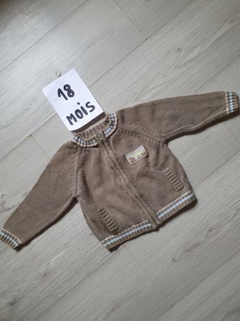 Gilet 18mois garçon