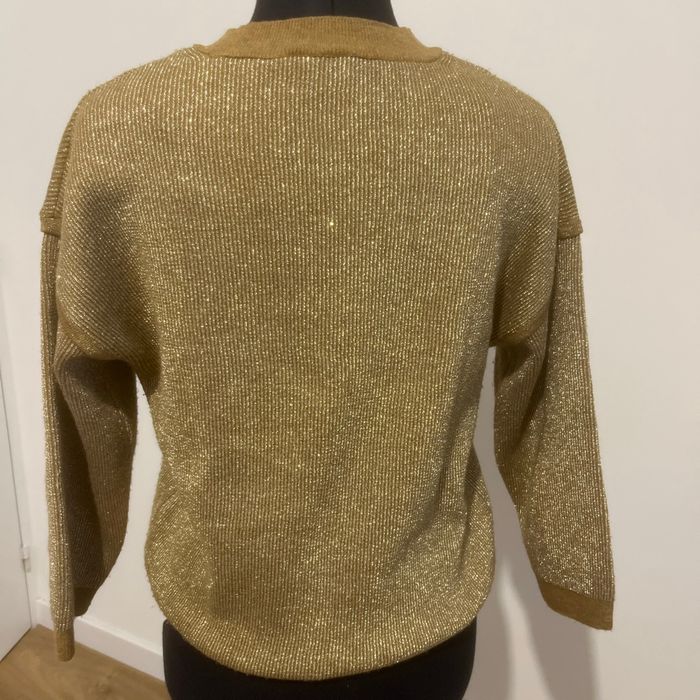 Pull doré Kiabi taille M - photo numéro 5