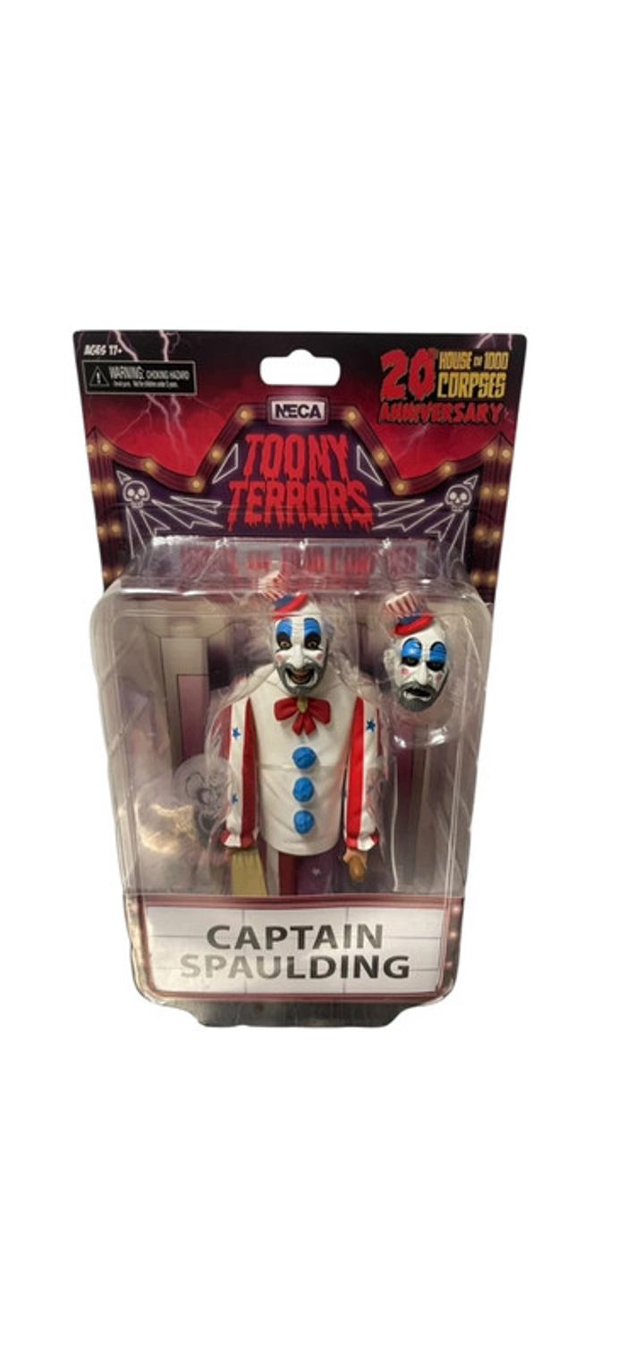 Figurine La maison des 1000 morts Toony Terrors Captain Spaulding 15 cm Neca neuf