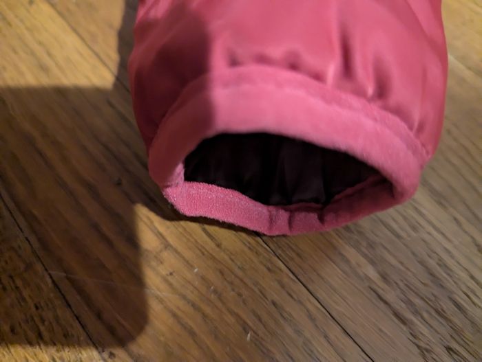 Manteau fillette 3a bordeaux - photo numéro 5