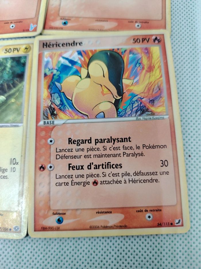 Lot cartes pokemon de 2004 à 2007 - photo numéro 4